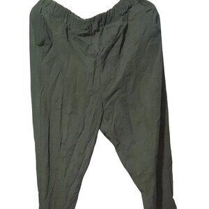 Women’s Green Casual Pants XXL  Comfortable & Stylish  Polyester Blend